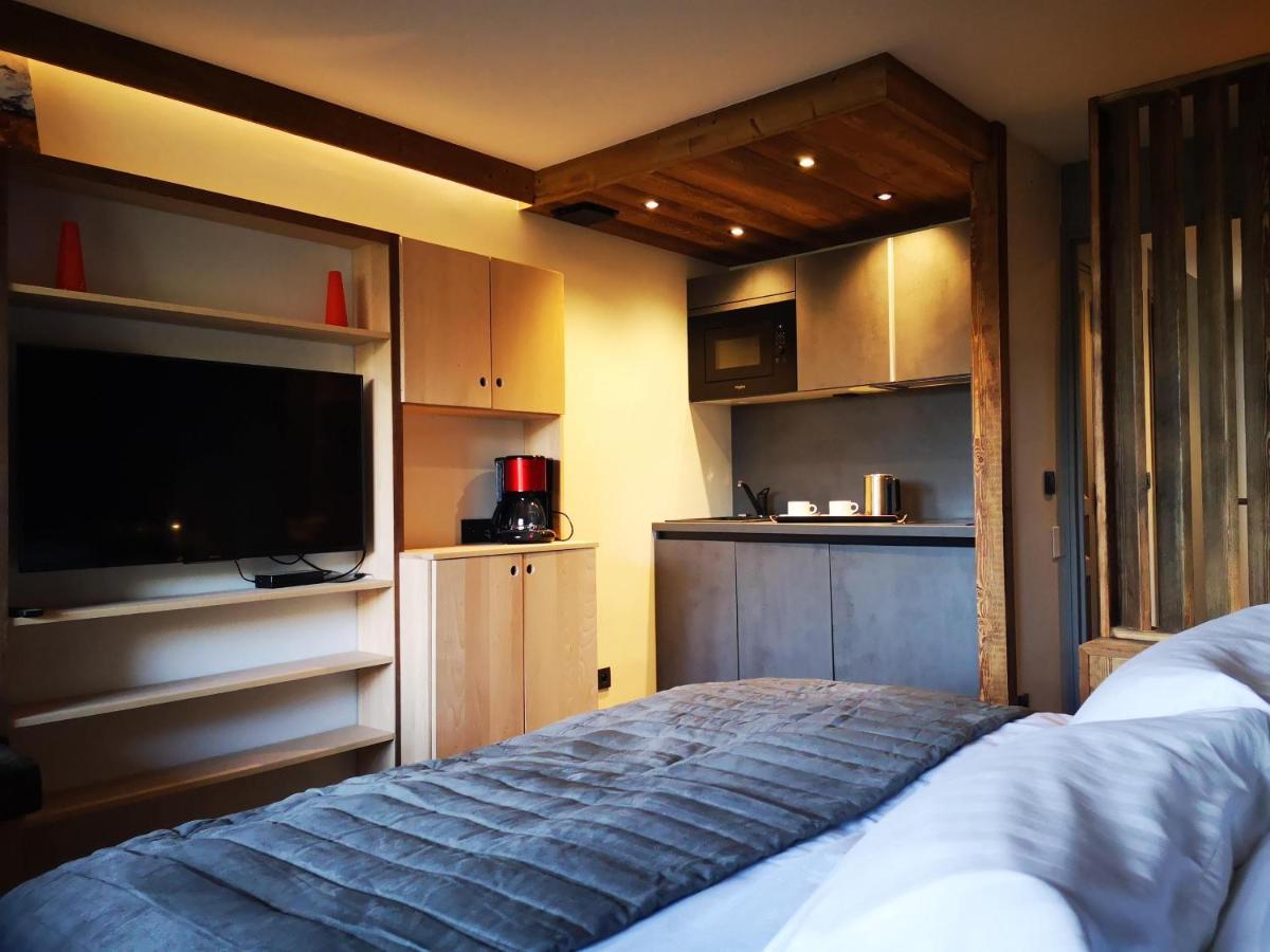 Alliey & Spa Piscine Appart-Hotel Serre Chevalier Ле-Монетьє-ле-Бен Екстер'єр фото