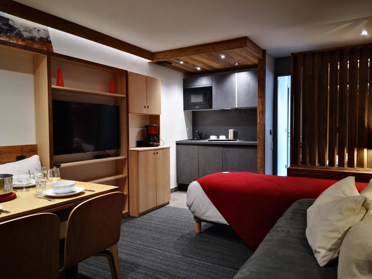 Alliey & Spa Piscine Appart-Hotel Serre Chevalier Ле-Монетьє-ле-Бен Екстер'єр фото