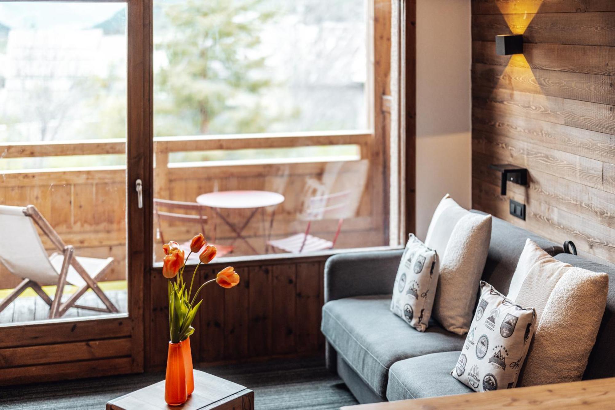 Alliey & Spa Piscine Appart-Hotel Serre Chevalier Ле-Монетьє-ле-Бен Екстер'єр фото